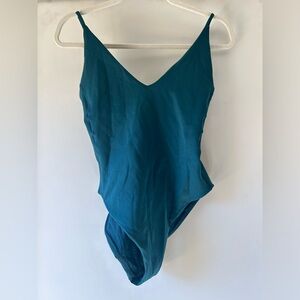 Left on Friday Sunday Suit in Deep End (Teal)